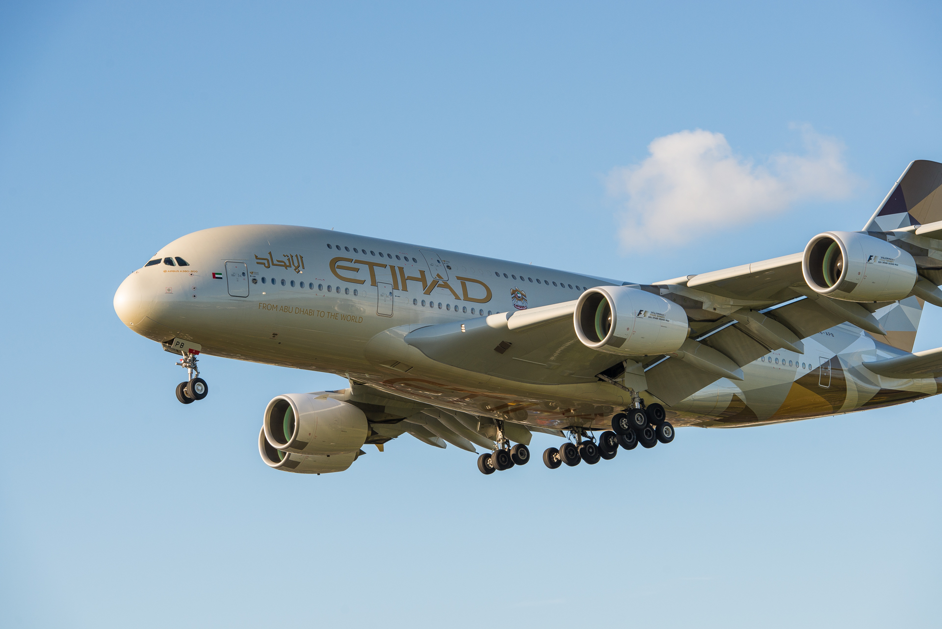 Etihad EY A380