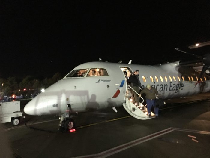 本君乘坐的區域小灰機,降落於CLT機場